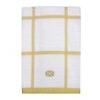 Absorbent 100% cotton towels are at once durable and soft. Treated with an anti-microbial agent that inhibits the growth of odors and mildew, Calphalon's terry towels withstand the test of time.