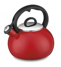 Cuisinart CTK-EOS17R Aura Enamel-on-Steel Stovetop Teakettle, Red Cuisinart CTK-EOS17R Aura Enamel-on-Steel Stovetop Teakettle, Red