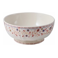 Delicate, swirling florals in a rich, warm palette add artful brightness to these weighty, durable earthenware dishes from Gien France. Delicate, swirling florals in a rich, warm palette add artful brightness to these weighty, durable earthenware dishes from Gien France.