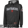 MLB Majestic San Francisco Giants Cooperstown Collection Max Action Hoodie - Black (Medium)