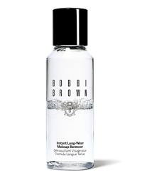 This extra gentle waterproof makeup remover effectively removes long-wearing and waterproof eye and lip makeup, while conditioning lashes. Bobbi Brown Instant Long-Wear Makeup Remover leaves eyes and lips clean and pleasantly refreshed. This extra gentle waterproof makeup remover effectively removes long-wearing and waterproof eye and lip makeup, while conditioning lashes. Bobbi Brown Instant Long-Wear Makeup Remover leaves eyes and lips clean and pleasantly refreshed.