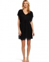Midnight by Carole Hochman Women's Everlasting Love Caftan Pajama, Black, Medium