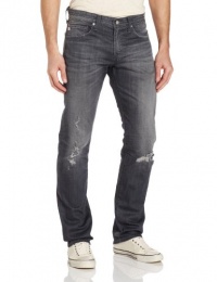 AG Adriano Goldschmied Men's Matchbox Slim Straight Jean, 6 Year Destroyed, 30 AG Adriano Goldschmied Men's Matchbox Slim Straight Jean, 6 Year Destroyed, 30