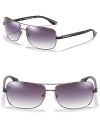 Sleek and stylish aviators in a classic silhouette with a double bridge design for him or for her.