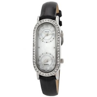 Breda Women's 5152_black Black Madeline Dual Time Zone Patent Leather Watch Breda Women's 5152_black Black Madeline Dual Time Zone Patent Leather Watch