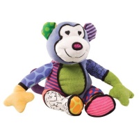 Britto by Internationally Acclaimed Artist Romero Britto for Enesco Mini Monkey Plush Britto by Internationally Acclaimed Artist Romero Britto for Enesco Mini Monkey Plush