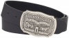 Levi's Men's 40mm Leather Antique Buckle Belt