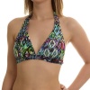 Profile by Gottex Aztec Halter Bra Bathing Suit Top