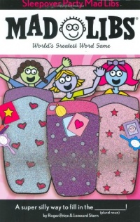 Sleepover Party Mad Libs Sleepover Party Mad Libs