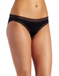 Calvin Klein Women's Sexy Signature Bikini With Lace, Black, Large Calvin Klein Women's Sexy Signature Bikini With Lace, Black, Large