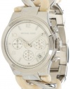 Michael Kors MK4263 - Modern Safari Runway Twist Chronograph Alabaster/Silver