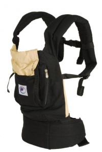 Ergo Baby Carrier Black with Camel Lining Ergo Baby Carrier Black with Camel Lining