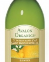 Avalon Lemon Glycerin Hand Soap, 12-Ounce Bottles (Pack of 3)