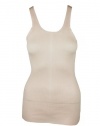 Inhabit Womens Blush Ribbed Fitted Sleeveless Tank Top