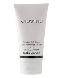 Rich moisture and a sophisticated, distinctive scent. Knowing is a sophisticated, distinctive scent. Introduced in 1988, Knowing is a deep, woody fragrance with a European sensibility. Heady and exciting, it has great style without even trying. The elegant bottle, which looks sculpted from a solid crystal, is an excellent example of how an Estee Lauder fragrance pleases your every sense, and brings the luxurious distinction of Knowing into the palm of your hand. Knowing Body Creme is a luxuriously moisturizing creme that glides on, absorbs instantly. Leaves skin feeling smooth, silky and richly scented. Rich moisture and a sophisticated, distinctive scent. Knowing is a sophisticated, distinctive scent. Introduced in 1988, Knowing is a deep, woody fragrance with a European sensibility. Heady and exciting, it has great style without even trying. The elegant bottle, which looks sculpted from a solid crystal, is an excellent example of how an Estee Lauder fragrance pleases your every sense, and brings the luxurious distinction of Knowing into the palm of your hand. Knowing Body Creme is a luxuriously moisturizing creme that glides on, absorbs instantly. Leaves skin feeling smooth, silky and richly scented.