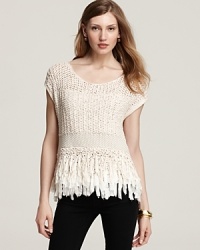 DKNY Knit Tassel Pullover Sweater DKNY Knit Tassel Pullover Sweater