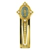 Heavenly Devotion Gold Tone Madonna Bookmark