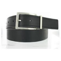MICHAEL KORS Men's Reversible Dress Belt SIZE 32; Black and Brown with Brushed Silver Hardware MICHAEL KORS Men's Reversible Dress Belt SIZE 32; Black and Brown with Brushed Silver Hardware