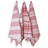 Now Designs Jumbo Pure Kitchen Towel Set of 3, Red