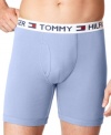 A four-pack of boxer briefs from Tommy Hilfiger with every feature you could possibly need (functional fly, supportive pouch, longer leg) offered in every color you could possibly want.