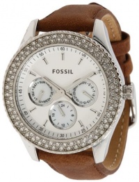 Fossil Women's ES2996 Stella Tan Leather Watch Fossil Women's ES2996 Stella Tan Leather Watch