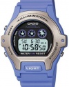 Casio Ladies Digital with Resin Strap Watch LW-202H-6AVEF