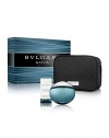 For the man on-the-go Bulgari introduces the AQVA Pour Homme Pouch Set. Set includes: Eau de toilette spray, 3.4 oz.; shampoo & shower gel, 2.5 oz. and a stylish toiletry case. Made in Italy. 