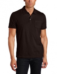 Perry Ellis Men's Short Sleeve Slub Polo Shirt With Pockets Perry Ellis Men's Short Sleeve Slub Polo Shirt With Pockets