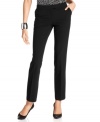 Audrey Hepburn-level chic that's still perfectly work-appropriate: you'll never go wrong in Tahari's stylishly slim pants.