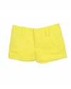 Alice + Olivia Womens Cady Cuff Flat Front Shorts