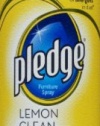 pledge Wood Polish, Lemon, 5.5 Ounce (Pack of 8)