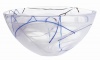 Kosta Boda Contrast Large White Bowl