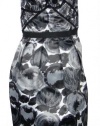 BCBGMAXAZRIA Printed Strapless Dress Black Combo 8 [Apparel] [Apparel]