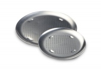 Airbake Ultra by T-fal 080408PA T482BWA3 Insulated 2-Piece Small and Medium Pizza Pan Dishwasher Safe Bakeware Set, Silver Airbake Ultra by T-fal 080408PA T482BWA3 Insulated 2-Piece Small and Medium Pizza Pan Dishwasher Safe Bakeware Set, Silver