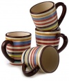 Tabletop Lifestyles Sedona 16-Ounce Mug, Set of 4