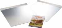 Airbake Ultra by T-fal 08620PA T492AWA2 2-Piece Insulated Large Cookie Sheet Dishwasher Safe Bakeware Set with Recipe Booklet, Silver Airbake Ultra by T-fal 08620PA T492AWA2 2-Piece Insulated Large Cookie Sheet Dishwasher Safe Bakeware Set with Recipe Booklet, Silver