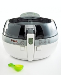 Healthy fried food? It's no longer an oxymoron with T-Fal's ingenious Actifry low-fat cooker! Make French fries, chili, risotto, gumbos, stir fry, seafood and even yummy desserts with just a tablespoon or two of your favorite oil. With easy cleanup and a safe design, it's a foolproof way to add excitement to dinner. One-year limited warranty. Model 439065. Healthy fried food? It's no longer an oxymoron with T-Fal's ingenious Actifry low-fat cooker! Make French fries, chili, risotto, gumbos, stir fry, seafood and even yummy desserts with just a tablespoon or two of your favorite oil. With easy cleanup and a safe design, it's a foolproof way to add excitement to dinner. One-year limited warranty. Model 439065.