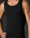 Polo Ralph Lauren 3 Ribbed Tanks (RL67) XL/Black