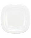 Accented square plates from Lenox will reshape your casual table. Fresh and understated, Aspen Ridge dinnerware features a pure white glaze and elegant modern lines that evoke winter's snow-capped slopes.