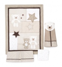 Carter's 4 Piece Crib Bedding Set, Baby Bear Carter's 4 Piece Crib Bedding Set, Baby Bear