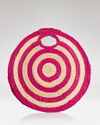 kate spade new york has teamed with Women for Women International, supporting the group's efforts to aid women in war-torn countries. WFWI has taught these women to incorporate their self-made handicrafts into kate spade new york's own spirited designs. This unique Rwanda tote boasts a vibrant handwoven pattern on a raffia straw foundation. kate spade new york has teamed with Women for Women International, supporting the group's efforts to aid women in war-torn countries. WFWI has taught these women to incorporate their self-made handicrafts into kate spade new york's own spirited designs. This unique Rwanda tote boasts a vibrant handwoven pattern on a raffia straw foundation.
