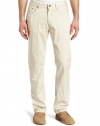 Kenneth Cole New York Men's Five Pocket Pant, Sahara, 34/30