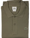 Lacoste Men's Short Sleeve Classic Pique Polo Shirt (Heath Brown)