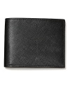 Jack Spade Crosshatch Leather Bi-fold Wallet