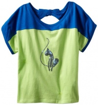 Baby Phat Girl's Colorblock Bow Tie Tee, Blue, Medium Baby Phat Girl's Colorblock Bow Tie Tee, Blue, Medium