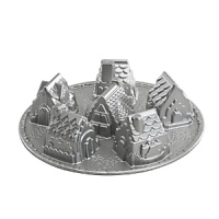 Create your own snowy village scene with these diminutive cottages. Pan provides fine details and superior baking performance. Create your own snowy village scene with these diminutive cottages. Pan provides fine details and superior baking performance.