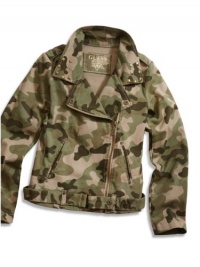 GUESS Kids Girls Big Girl Camouflage Print Jacket, MULTICOLORED (10/12) GUESS Kids Girls Big Girl Camouflage Print Jacket, MULTICOLORED (10/12)