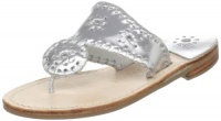 Jack Rogers Hamptons Thong Sandal (Toddler/Little Kid/Big Kid),Silver,10 M US Toddler Jack Rogers Hamptons Thong Sandal (Toddler/Little Kid/Big Kid),Silver,10 M US Toddler