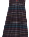 Roxy Kids Girls 7-16 Lighthouse Racerback Dress, Blue Black Stripe, Large