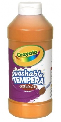 Crayola Artista II Washable Tempera Paint 16oz Orange Crayola Artista II Washable Tempera Paint 16oz Orange